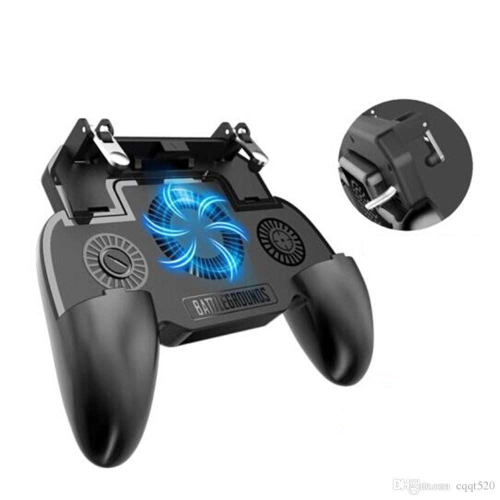 Беспроводной геймпад для телефона Gamepad SR PUBG, Игровой мобильный триггер контроллер с охлаждением