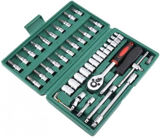 Набор инструментов 46 предметов PIECE TOOL SET