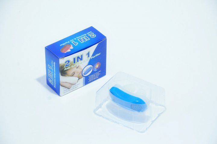 Антихрап и очиститель воздуха 2 в 1 Anti Snoring & Air Purifier Клипса фильтр от храпа, Средство от храпа