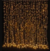 Гирлянда штора водопад Теплый белый 3x2 м 240 диодов Xmas LED WW-3, светодиодная гирлянда водопад штора