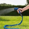 Компактный универсальный легкий Шланг садовый для полива Magic Hose 75 метров растягивающийся с распылителем, увеличивается и уменьшается автоматически, сверхпрочный и износостойкий поливочный с пулевизатором