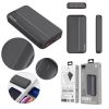 Power bank LENYES PX263 20000mAh (реальная емкость), компактный универсальный павербанк, внешняя аккумуляторная батарея, портативная мобильная батарея с быстрой зарядкой, переносное зарядное, аккумулятор для зарядки