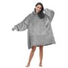 Толстовка плед с капюшоном Huggle Ultra Plush Blanket Hoodie