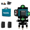Лазерный уровень 4D 16-линейный нивелир Makita SKR200Z 24V, 5Ah Лазерный зеленый нивелир с 4 диодами 16 лучей