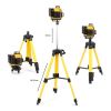 Лазерный уровень нивелир DeWalt DCLE34031N 3.7V 5AH 4D 16-линейный на 2 аккумулятора со штативом в кейсе, лазерный нивелир на 360