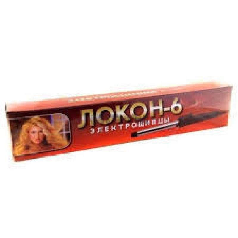 Плойка для волос Локон 6, Плойка щипцы для завивки волос электрощипцы