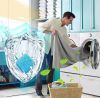 Антибактериальное Средство для чистки стиральной машины Washing Machin Cleaner, Таблетки по уходу за бытовой техникой, для очистки и удаления запаха остатков грязи и налета, для всех моделей стиральных машин