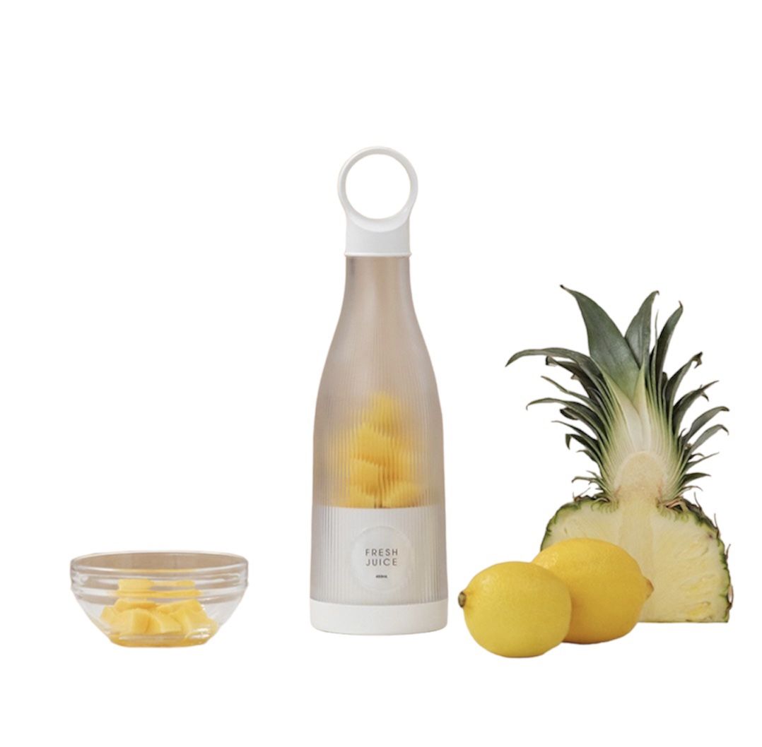 Блендер бутылка MINI JUICER XL 450 мл, дорожный ручной блендер для смузи и коктейлей
