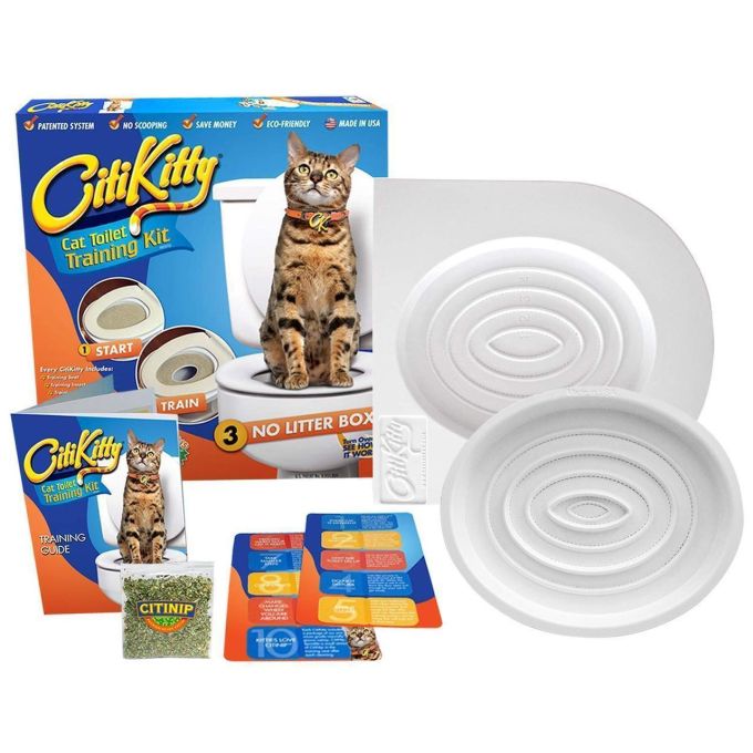 Набор для приучения кошек к туалету CitiKitty Cat Toilet