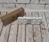Электронные настольные LED часы белые LY-1089 с зеленой подсветкой с будильником, календарем, термометром