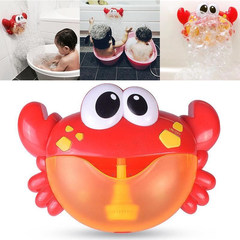 Музыкальный игрушка для ванны Bubble Crab Краб пенообразователь, игрушка с мыльными пузырями
