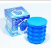 Практичная удобная Силиконовая Форма ведро для льда Ice Cube Maker Genie, круглое ведёрко для охлаждения напитков в бутылках, для заморозки льда, портативная с крышкой, ледница, для кубиков льда, быстрое охлаждение,ледяные шарики