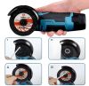 Аккумуляторная мини болгарка Makita 12v с двумя аккумуляторами в кейсе, Электроболгарка 2 диски