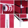 Складной тканевый шкаф-органайзер для вещей Storage Wardrobe 88105 гардероб на 2 секции, 105 х 45 х 170 см