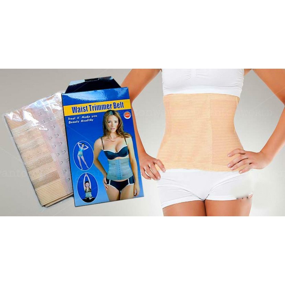 Корректирующий пояс корсет Waist Trimmer Belt, Утягивающий корсет