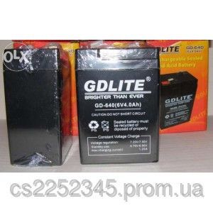 Аккумулятор 6V4.0ah (gd-640)