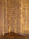 Светодиодная гирлянда штора водопад теплый белый 3M*2M 200 led WW-9 на медной проволоке