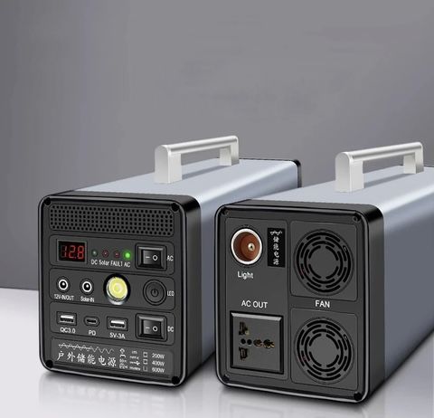 Зарядная станция портативная Yachu 12V 20Ah 400W, повербанк с розеткой 220В