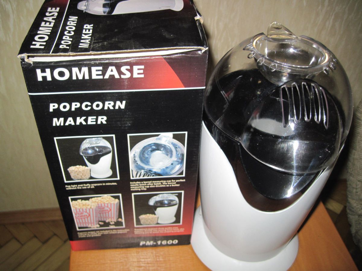 Попкорница Popcorn Maker Homease PM-1600 ZZX
