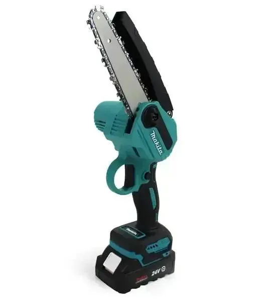 Аккумуляторная мини пила Makita DUC155Z 48V 550W 6 дюймов 2 АКБ с автоматической смазкой цепи