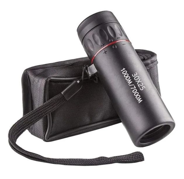 Монокуляр TELESCOPE 30*25 1000м/7000м с 8х кратным зумом, оптическая яркость
