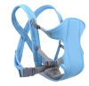 Слинг-рюкзак для удобной переноски ребенка, Сумка кенгуру Baby Carriers синий, голубой, красный, розовый с подкладкой на сиденье наружными швами и регулируемым положением ребёнка, поддержка для головки малыша, комфортные плечевые ремни