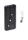 Универсальный Павербанк Viaking N6 Powerbank 50000 mAh встроенные кабели USB, micro USB, Type-C, Lightning портативна батарея,с подставкой для телефона, компактное зарядное устройство