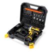 Аккумуляторный шуруповерт DeWalt DCF680Z2FA 12V  2AH Деволт с набором инструментов