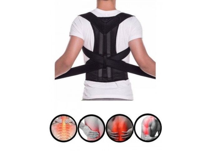 Ортопедический корректор осанки Back Pain Need Help, Грудопоясничный корсет, Корсет для спины и осанки