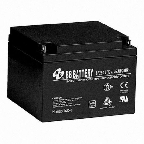 Аккумулятор BATTERY 12V 26A бесперебойное питания