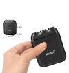 Портативная мини электробритва Kemei KM-1005, аккумуляторная роторная карманная мини бритва