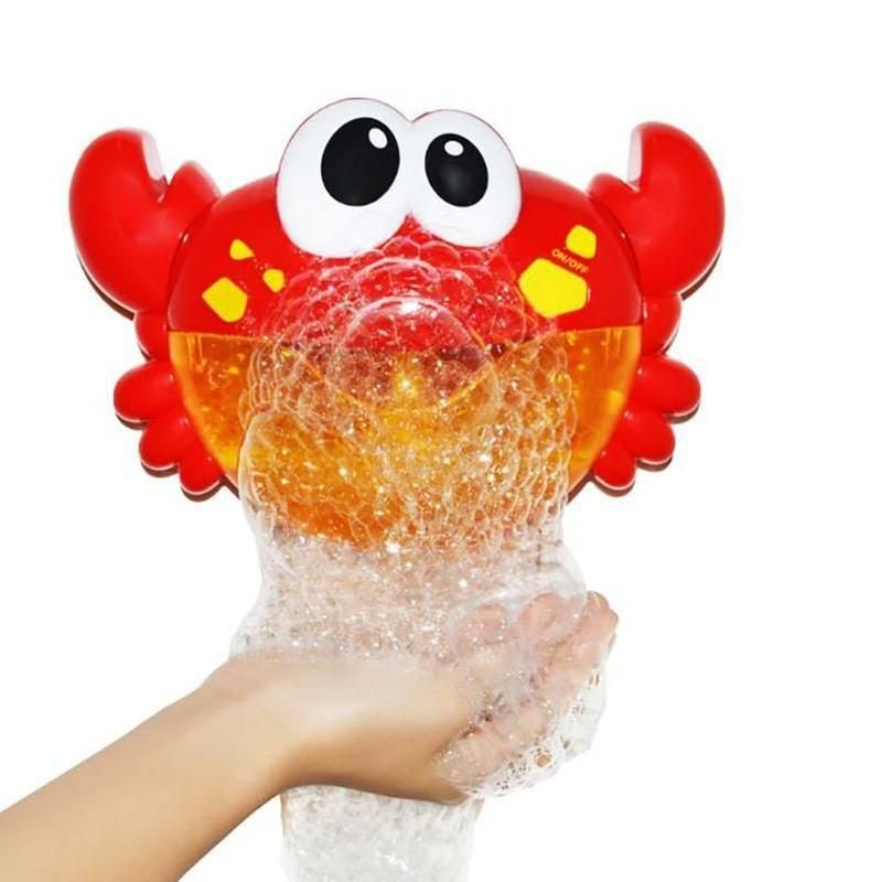 Музыкальный игрушка для ванны Bubble Crab Краб пенообразователь, игрушка с мыльными пузырями
