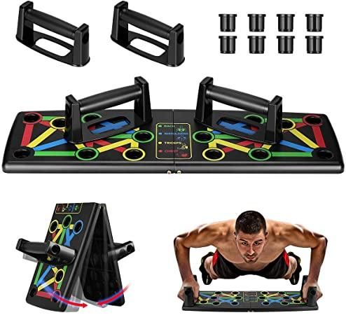 Доска для отжиманий push up rack board 14 в 1, платформа для отжиманий, упоры для отжиманий, фитнеса