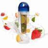 Бутылка для воды и напитков Fruit Bottle с контейнером для фруктов 800 мл
