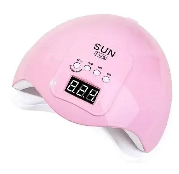 Лампа для ногтей Sun 5 FIVE Beauty nail 48w USB, Лампа для маникюра , Ультрафиолетовая гибридная лампа, Высококачественная сушилка для ногтей, для полимеризации различных материалов, включая гель-лак, акрил и гель, для новичков и профессионалов