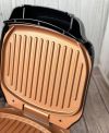 Электрический контактный гриль бутербродница прижимной Gotham Steel Electric Grill 1200 Вт с антипригарным покрытием
