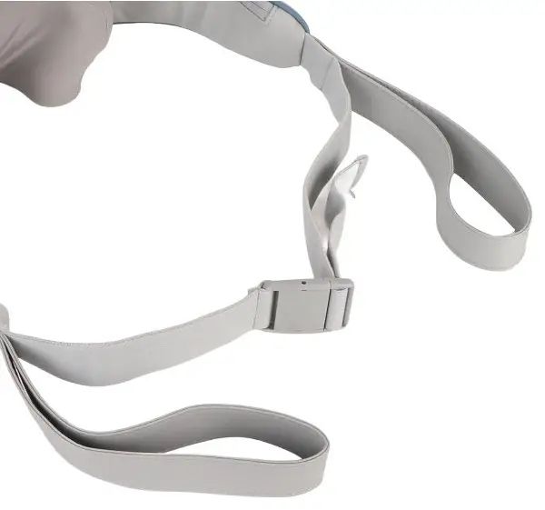 Массажер Электрический для Шеи и Плеч с ИК-подогревом A-Plus Neck massager, Массажер-воротник, Ударный вибромассажер для спины, U-образный массажный пояс для тела
