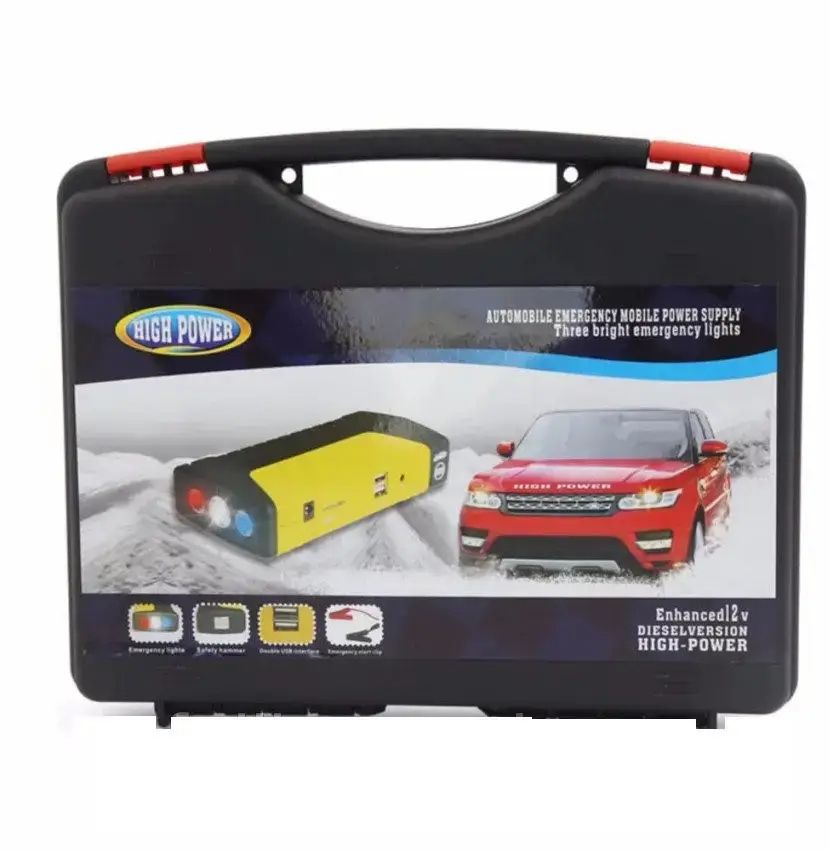 Пускозарядное автомобильное устройство 12V Jumpstarter TM15 50800 мАч для аккумулятора, пусковое устройство для авто
