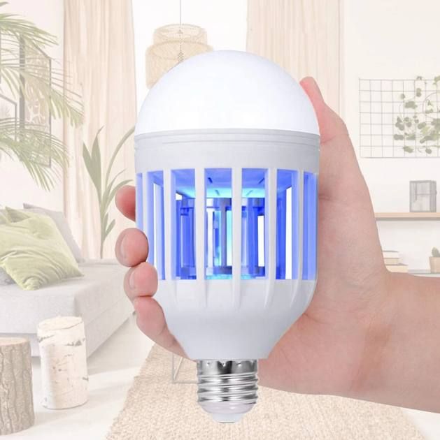 Универсальная Светодиодная лампа приманка для насекомых комаров Zapp Light, мощная антимоскитная лампа уничтожитель комаров и насекомых, фумигатор от летающих насекомых для дома, сада, улицы и беседки, лампа - отпугиватель