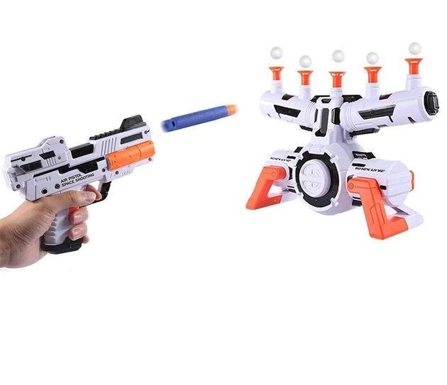 Интерактивная игра воздушный тир "Shooting X-Target" B2127 с писталетом бластером и дротиками
