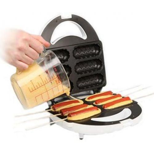Аппарат для приготовления хот-догов и сосисок на палочке DOMOTEC тостер MS 0880 HOT DOG MAKER