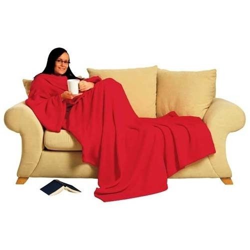 Плед, одеяло с рукавами SNUGGIE, плед халат, плед флисовый