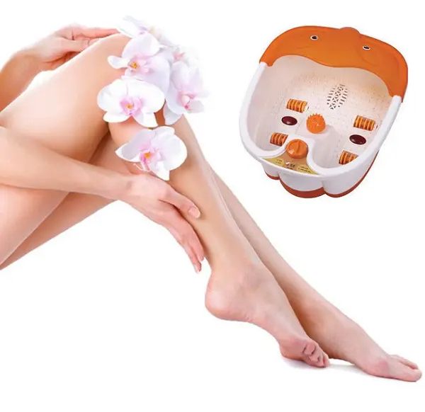 Ванночка - массажер для ног гидромассажная с ИК подогревом  Multifunction Footbath Massager ,согреет ноги,удалит омертвевшую кожу,эффект джакузи,вибрационный и механический массаж,для релаксации,улучшения кровообращения