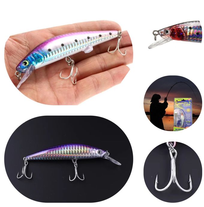 Электронная приманка воблер для рыбы Twitching Lure от USB, рыбка приманка блесна для рыбалки