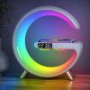 Настольная смарт лампа-ночник 4 в 1 Smart Light G63 15W с беспроводной зарядкой и Bluetooth колонкой