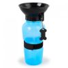Бутылка поилка для животных Pet Bottle 500 мл с тарелкой, поилка для собак