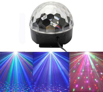 Светомузыка диско шар Magic Ball Music MP3 плеер с bluetooth