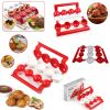 Удобная практичная Форма Для Котлет С Начинкой Stuffed Ball Maker, для быстрого и легкого изготовления мясных фаршированных шариков, для приготовления фрикаделек с начинкой, для формирования тефтелей