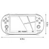 Карманная Игровая приставка - PSP X7, портативная развлекательная беспроводная ретро консоль 1000 игр, 8ГБ с поддержкой TF карты, универсальная компактная мини-приставка, HD-экран,  портативный ретро-игровой плеер, Приставка для фильмов и игр