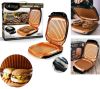 Электрический контактный гриль бутербродница прижимной Gotham Steel Electric Grill 1200 Вт с антипригарным покрытием
